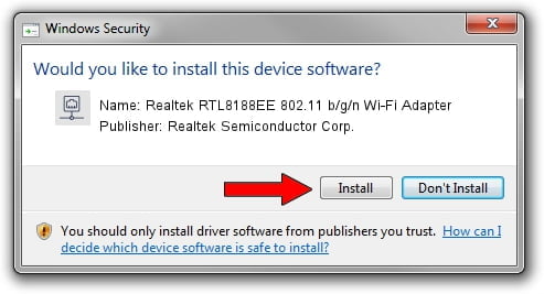 realtek wifi rtl8188ee driver update windows 10